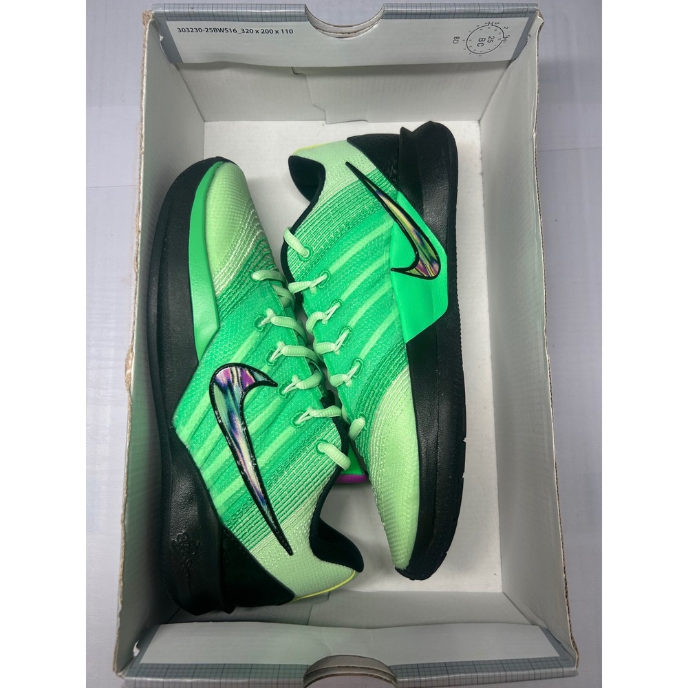 Nike Sabrina 3 Gamer Green Shock Size 6.5 II3985 300 New/No‎ Lid
